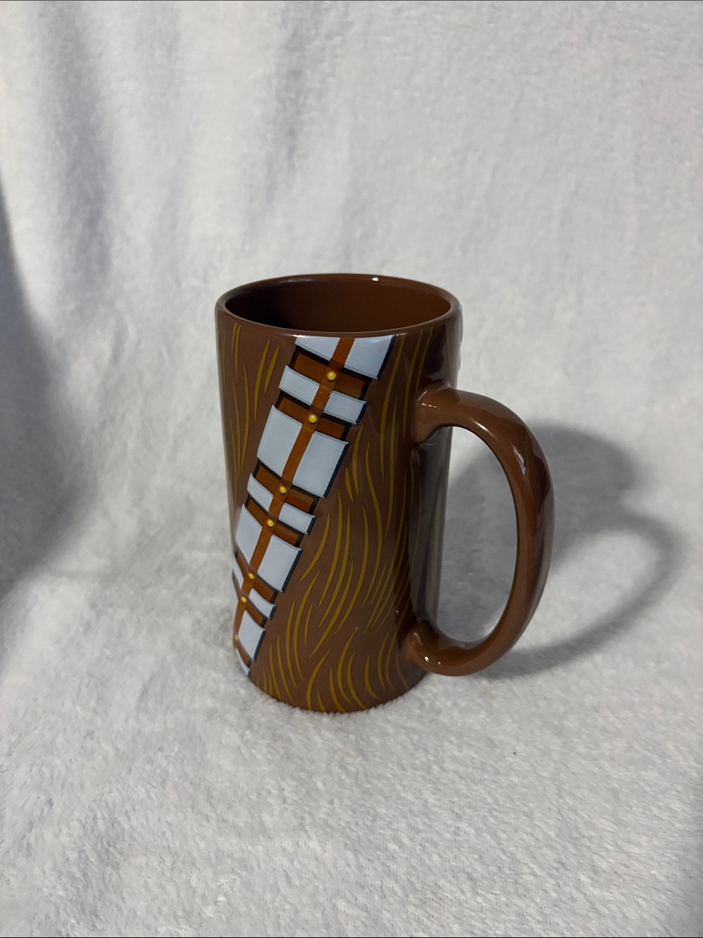 Star Wars Brown Chewbacca Bandolier Ceramic Mug